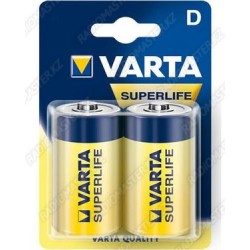 Элемент пит. VARTA 1.5v R20 (D) Super Life  BL-2