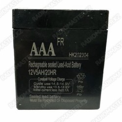 Аккум. батарея 12v 5Ah AAA  для БПИ [ГАРАНТИЯ 14 ДНЕЙ]