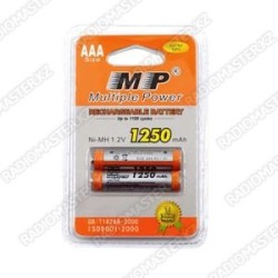 Аккумулятор MP AAA 1250mA  1.2v Ni-Mh BL-2 [ГАРАНТИЯ 14 ДНЕЙ]