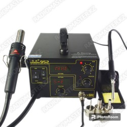 Паяльная станция  GORDAK 952 ORIGINAL (с цифровой индикацией / фен + паяльник)