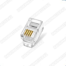 Штекер RJ12 4P4C (4pin) 