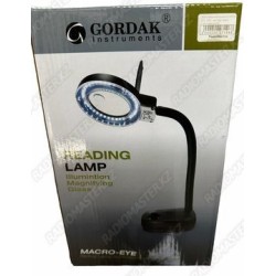 Лупа Увеличительная GORDAK 308  LED  на подставке (Светодиодная)