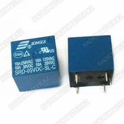 Реле SRD-05VDC-SL-C, 10A 250v, ⟨5pin⟩ SONGLE