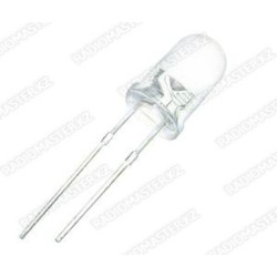 Светодиод проз/синий D-5mm (3.2v-3.4v)
