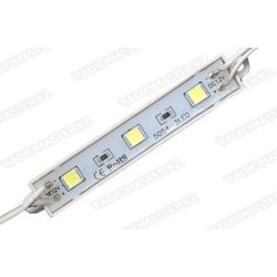 Светодиодный модуль (синий) smd 5050 12 вольт 3 Led 