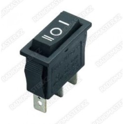 Клавиша ВКЛ 3-полож KCD3-101N 15A/250v (3pin) черн