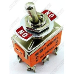 Тумблер E-TEN1321 15A/250V  6 pin (ON-ON) под закрутку