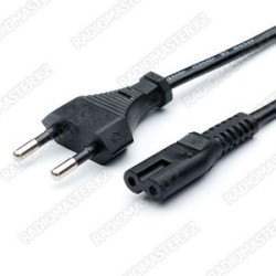 Шнур электр 2 Х 0.75 / 2.5А/250v 1.5м (2pin) пакет