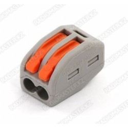 Разъем / зажим VAGO PCT-212 (двойной) 32A/250v/4kv  (0.08-2.5(4.0mm)