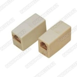 Муфта RJ11 ⟨4pin⟩ пластик