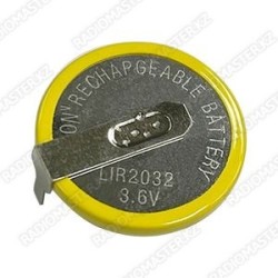 Аккум.батарея  LIR2032 Li-ion (3.6v 45mAh)  [ГАРАНТИЯ 14 ДНЕЙ]