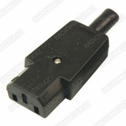 Штекер питания сетевой AC102/K2417 (3 pin) (п) 220В 10А