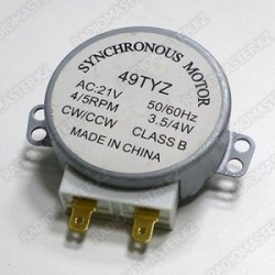 Мотор привода вращения тарелки СВЧ SSM-16HR 21V 3W