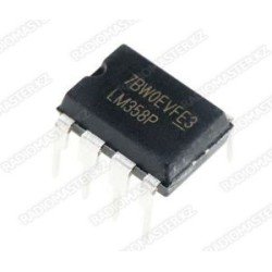 Микросхема LM358N  [DIP8] 358 (№3)