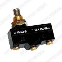 Микропереключатель Z-15GQ-B,15А 380V, 3pin, (замкнутый/разомкнутый) без фиксации