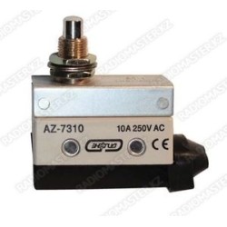 Кнопка AZ7310 (D4MC-5000), 21mm, 10А 250v 3pin (замкнутый/разомкнутый) без фиксации