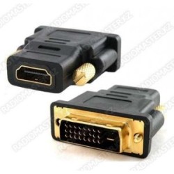 Переходник DVI-D (24+1) to HDMI (без питания) двухнаправленный 