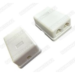 Розетка под 2 x (RJ11)  (Наружняя)
