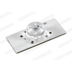 Планка подсветки LCD телевизора 1 SMD с линзой (самоклейка)  3В  
