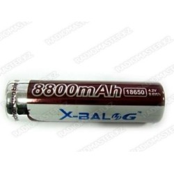 Аккум.батарея Li-ion X-BALOG (18650) 4.2v,8800mAh, 9.6w  [ГАРАНТИЯ 14 ДНЕЙ]