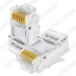 Штекер RJ45 TENDA (cat5E) TD1013C original (8pin) пластик