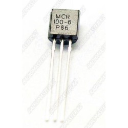 Тиристор MCR100-8,  0.8А 600В, [TO-92]
