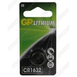 Элемент питания GP Lithium CR1632 (DL1632) 3V  BL-1