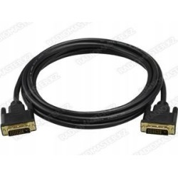 Шнур DVI-D (24+1) - DVI-D (24+1) Кабель 1.5 м