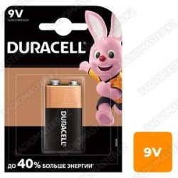Элемент пит. Duracell 9V MN1604  (BL-1) (Крона)