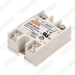 Реле FOTEK SSR-40DA однофазное твердотельное пост. тока, (IN 3-32 VDC) /  (24-380VAC) 