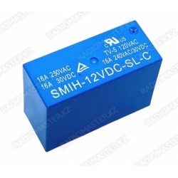 Реле SMIH-12VDC-SL-C, 12v/16A (8pin) SONGLE