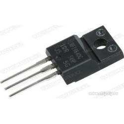 Транзистор IRF9640, P-канал 200В 6.1А [TO-220FP] [24] пластик