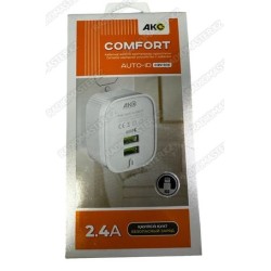 Сетевое зарядное устройство АКС Comfort СЗУ-106 Micro USB 2.4A