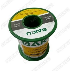 Припой (олово) BAKU BK-10006 RMA-2.0%, D-0.6mm, 100гр.бухта с флюсом