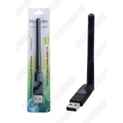 Адаптер WI-FI Wireless-N USB D-COLOR DC7601B 150Mbps 2.4 ГГц (USB2.0 - WI-FI) с антенной
