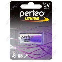 Элемент питания Perfeo CR123 3V (BP-1)