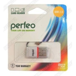 Картридер MicroSD Perfeo PF-VI-R008