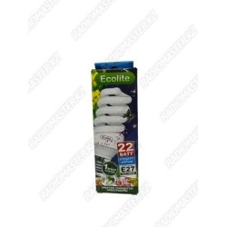 Энергосберегающая лампа ECOLITE  eco twist  22W/860/E27/6500K (Гарантия 1 месяц)