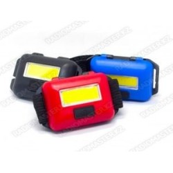 Фонарик налобный 10W COB  (3xAAA) 