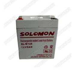 Аккум. батарея 12v 5Ah  SOLOMON original  для БПИ  [ГАРАНТИЯ 14 ДНЕЙ]