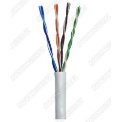Кабель UTP cat5е (2*4) PVC  BASE LEVEL 4 пары. 24 AWG (0.5mm) CU медь, внутренней прокладки, 100m