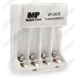 Зарядное устр.MP ⟨MP-C807B⟩ 220v, ⟨ 4xAA, 4xAAA⟩