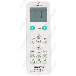Пульт ДУ КОНДИЦИОНЕРА UNIVERSAL K-1036E+L 1000 in1 (HUAYU)