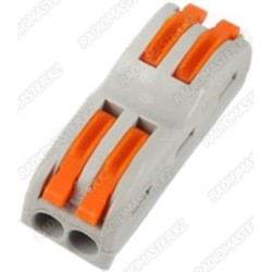 Разъем / зажим VAGO CT-222 (2*2 вход) 32A/400v (0.08-2.5(4.0mm)