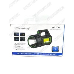 Фонарик LED HEL-T95 + ЗУ Micro-SD - 220v