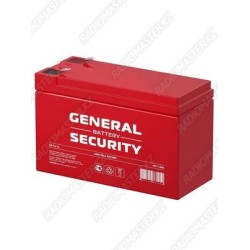 Аккум. батарея 12v 9Ah GENERAL SECURITY  [ГАРАНТИЯ 14 ДНЕЙ]