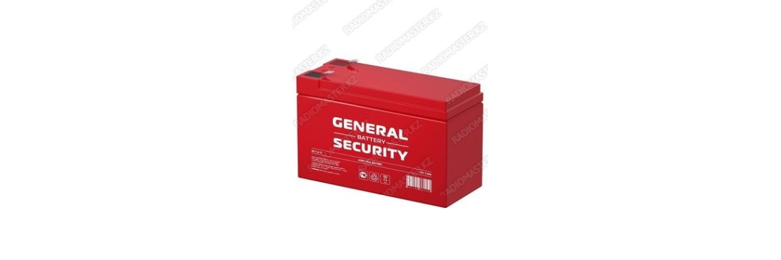 Аккум. батарея 12v 9Ah GENERAL SECURITY  [ГАРАНТИЯ 14 ДНЕЙ]