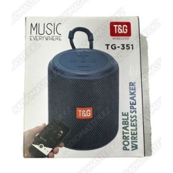 Портативная колонка TG-351 TWS 1+1 (красный)