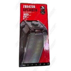 Колонка с Сабвуфером ZQS4235  USB 2.1 BT SPEAKER (USB MP3) (5V USB)(+микрофон)(3000mah) (8Wx2) 1.8кг