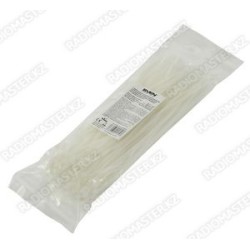 Стяжка пласт.NYLON CABLE TIE 3 *300 мм Белый (100шт.)